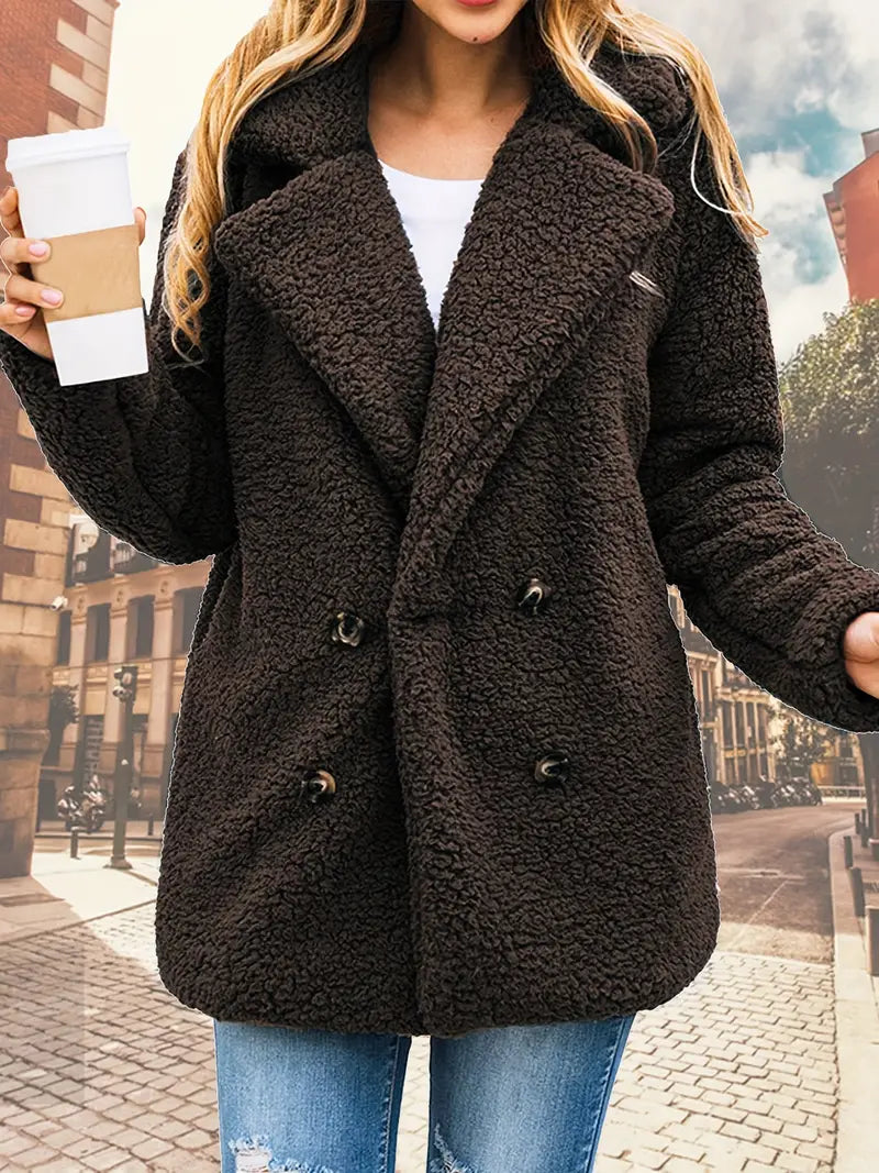 René | Luxury teddy jacket for the cold season
