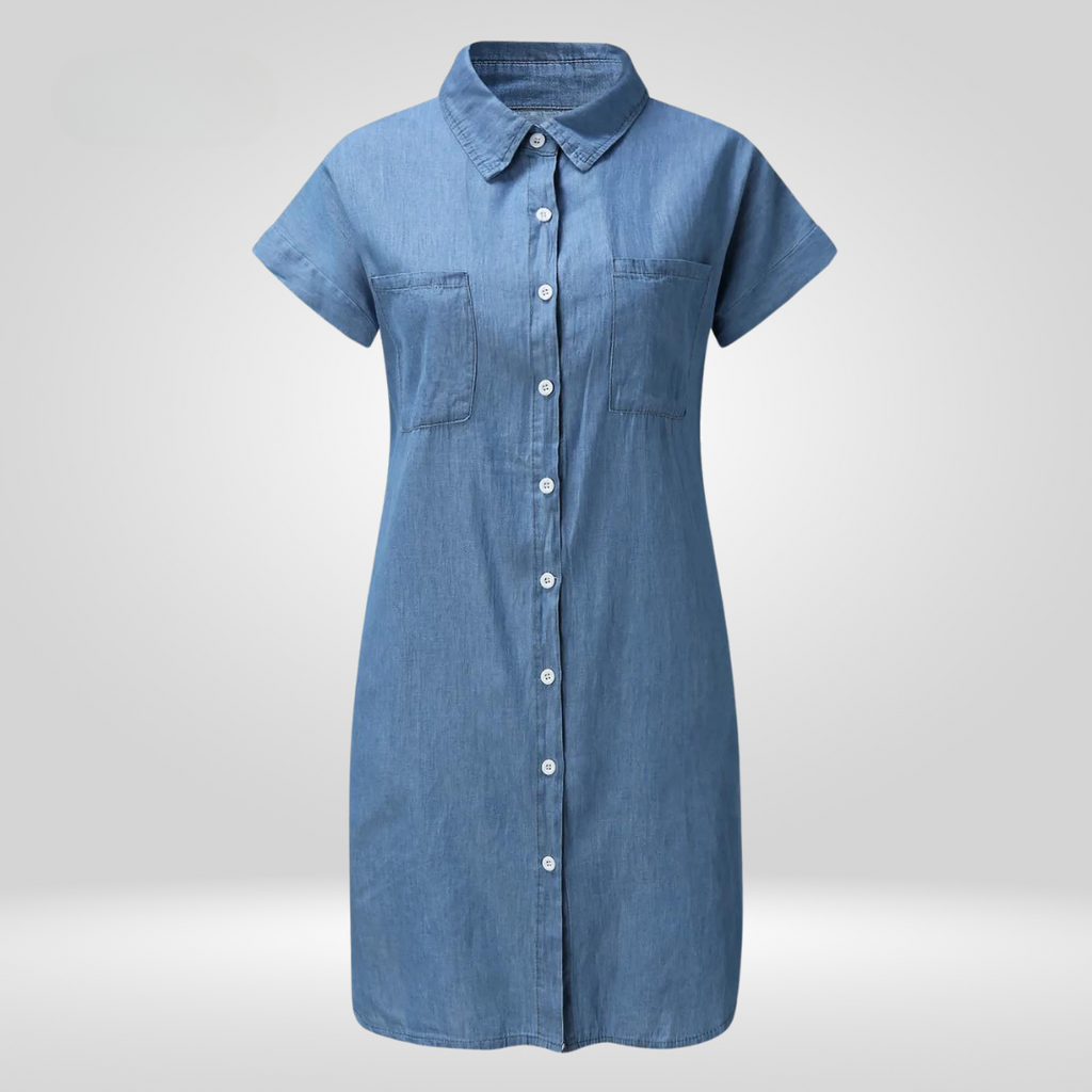 Valenzora | Elegantes Jeanskleid