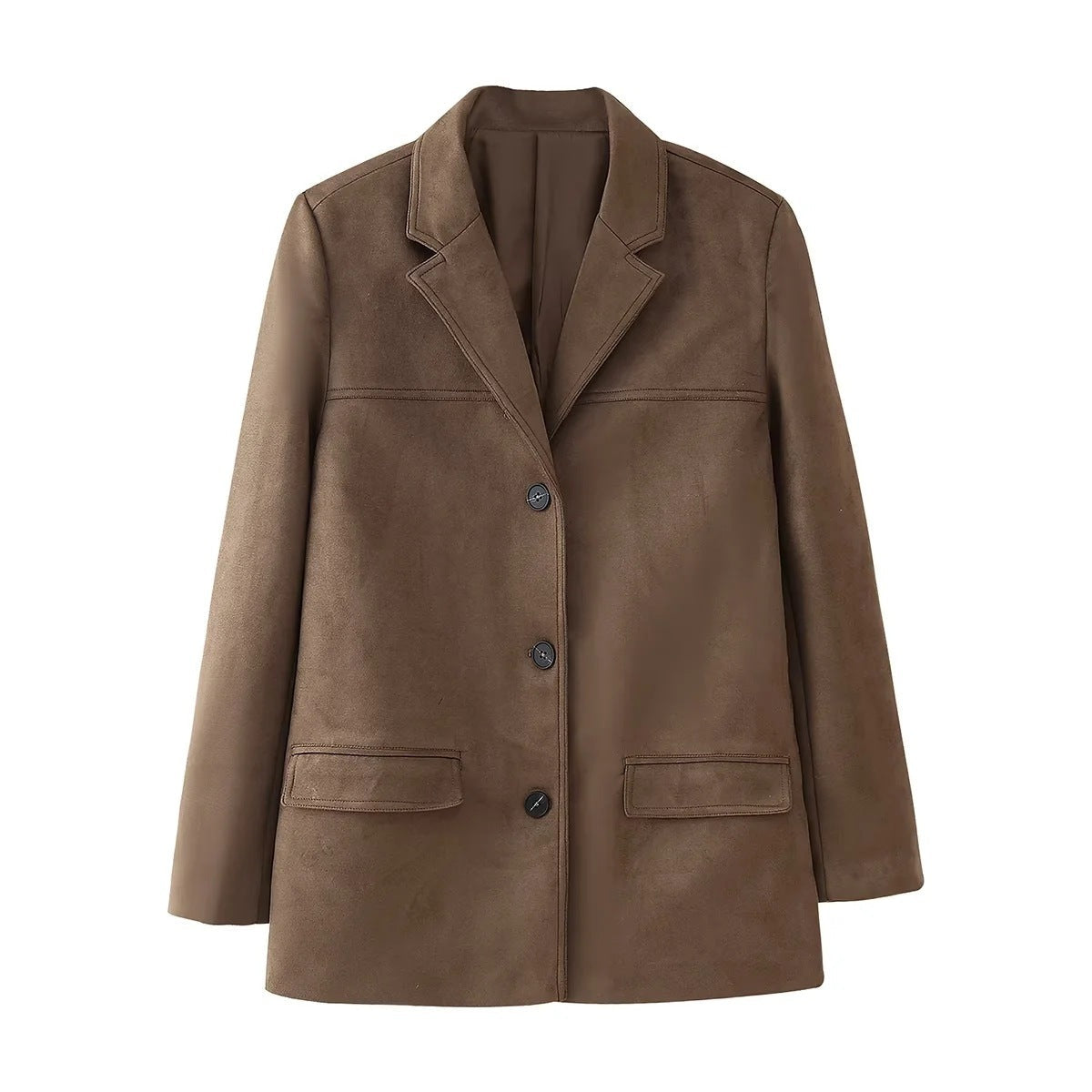 Valenzora | Retro braune Damenjacke