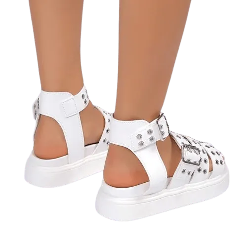 Valenzora | Damen-Sandalen mit offener Spitze und dicker Sohle