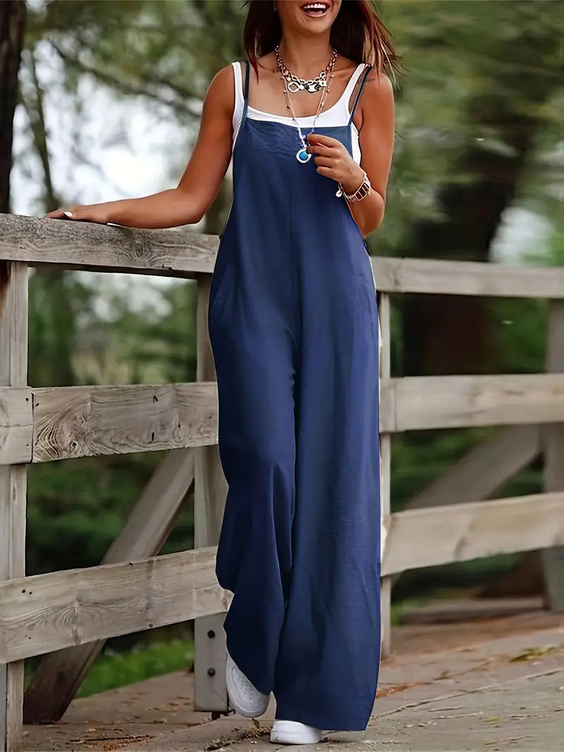Valenzora | Vielseitiger Jumpsuit mit weitem Bein