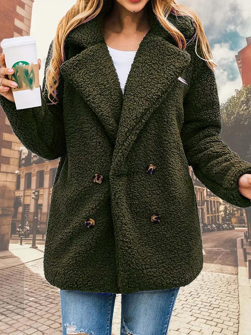 René | Luxury teddy jacket for the cold season