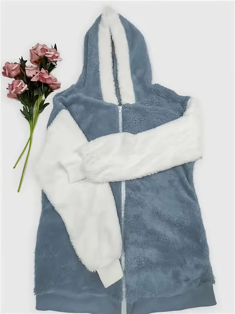 Gemütliche, stylische Jacke mit Reißverschluss