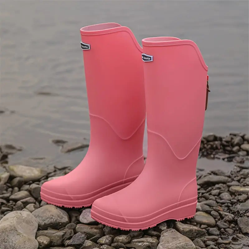 Valenzora | Hohe Damen-Regenstiefel