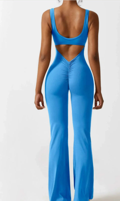 Valenzora | Yoga-Bodysuit – lässig, nahtlos mit offenen Details, Damenbekleidung