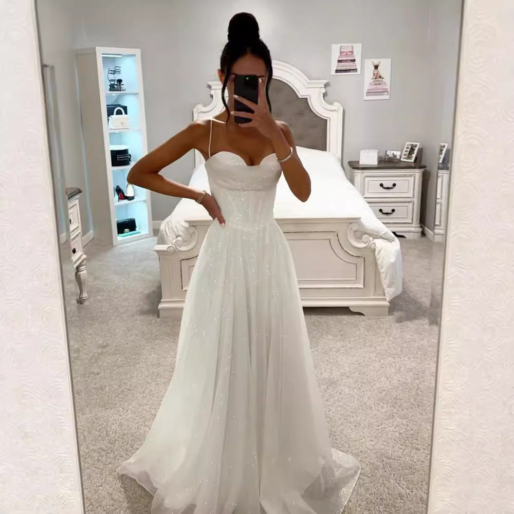 Valenzora | Fließendes Kleid mit Trägern