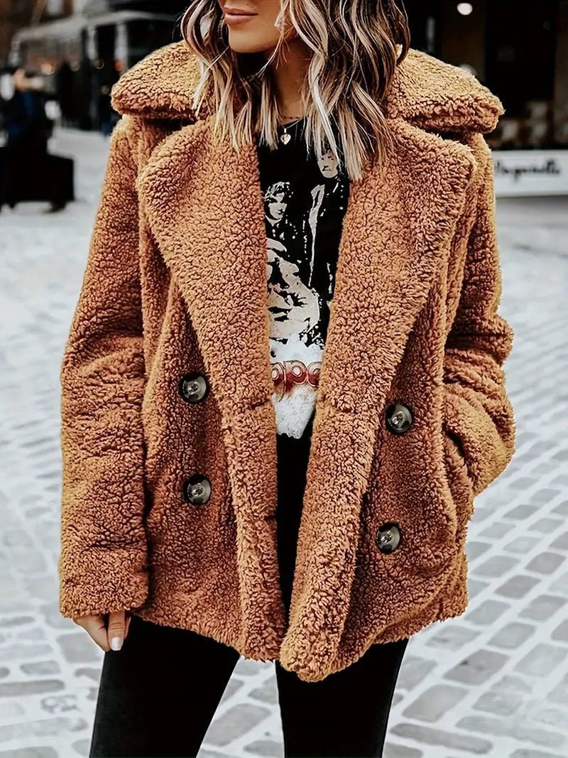 René | Luxury teddy jacket for the cold season