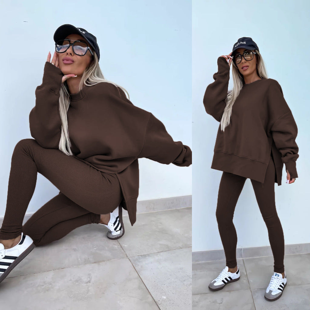 Valenzora | Women's Relaxed Style Suit with Long Sleeves – Winter Set