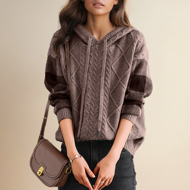 Valenzora | Jacquard Hoodie