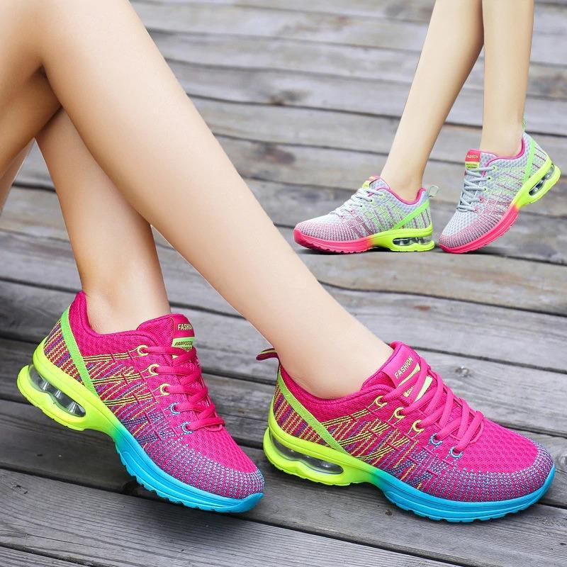 Valenzora | Women's Fitness Sports Shoes, Colorful
