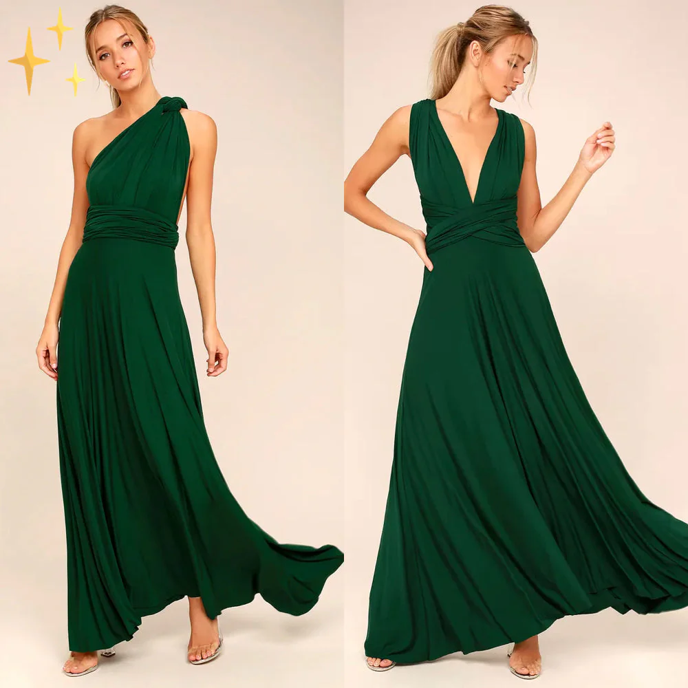 Valenzora | Elegantes Wickelkleid für Damen Abendkleid