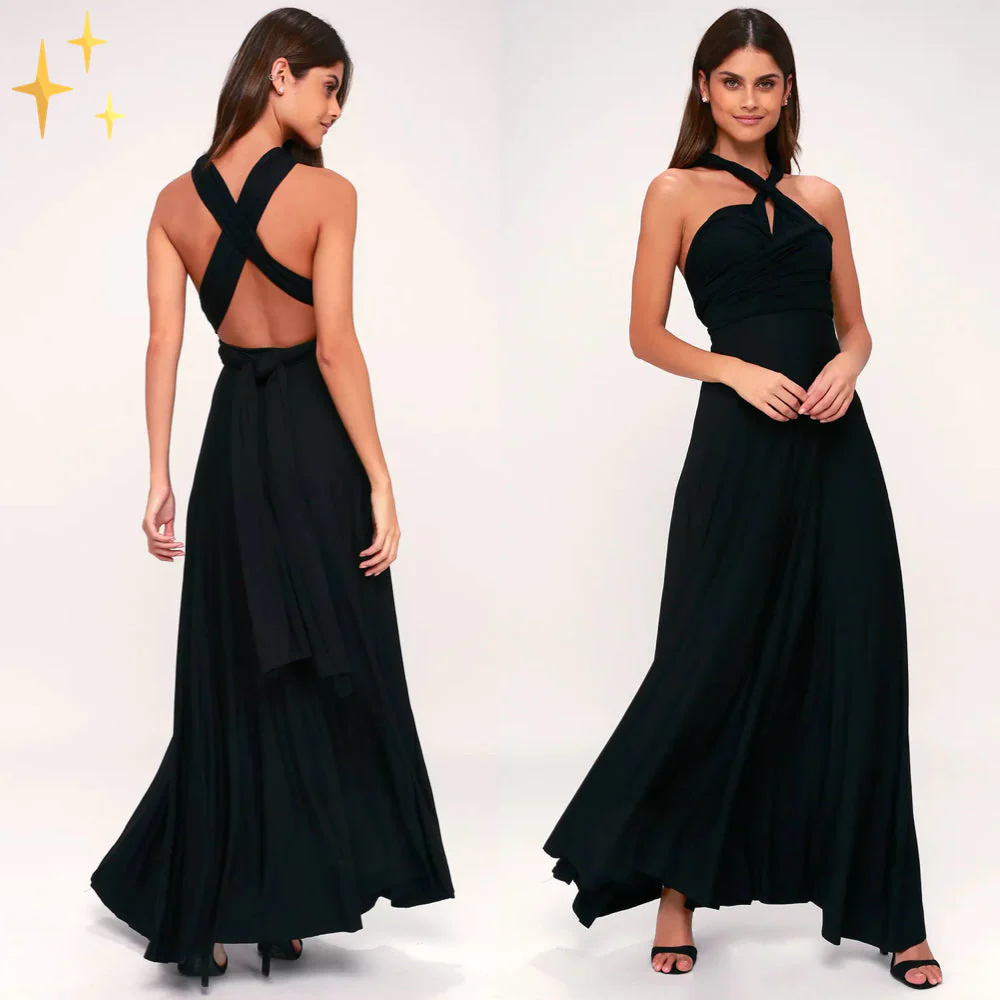 Valenzora | Elegantes Wickelkleid für Damen Abendkleid
