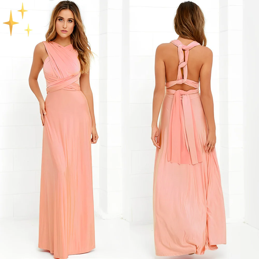 Valenzora | Elegantes Wickelkleid für Damen Abendkleid