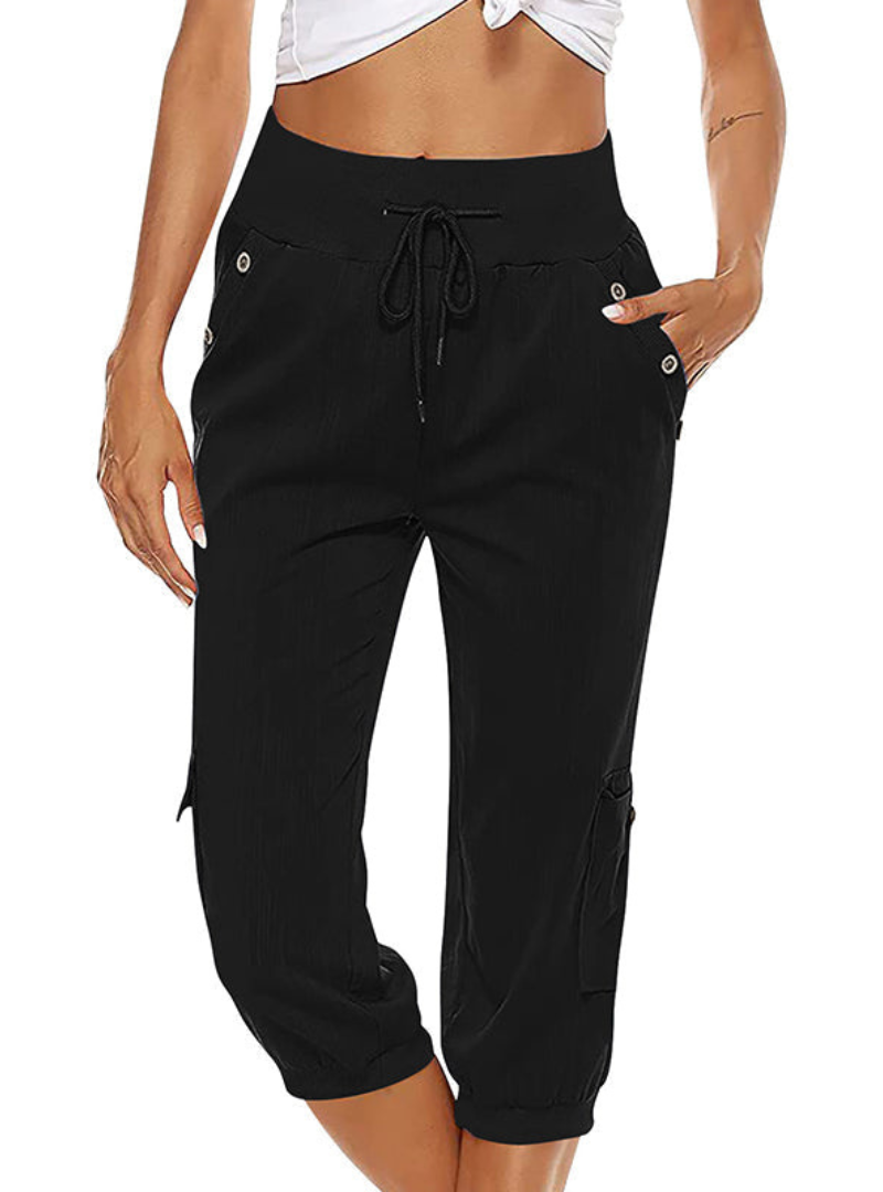 Valenzora | Women's High-Waisted Casual Trousers