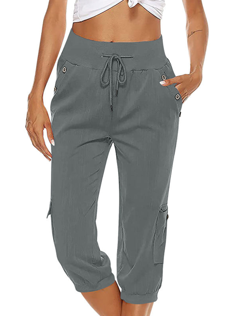 Valenzora | Women's High-Waisted Casual Trousers