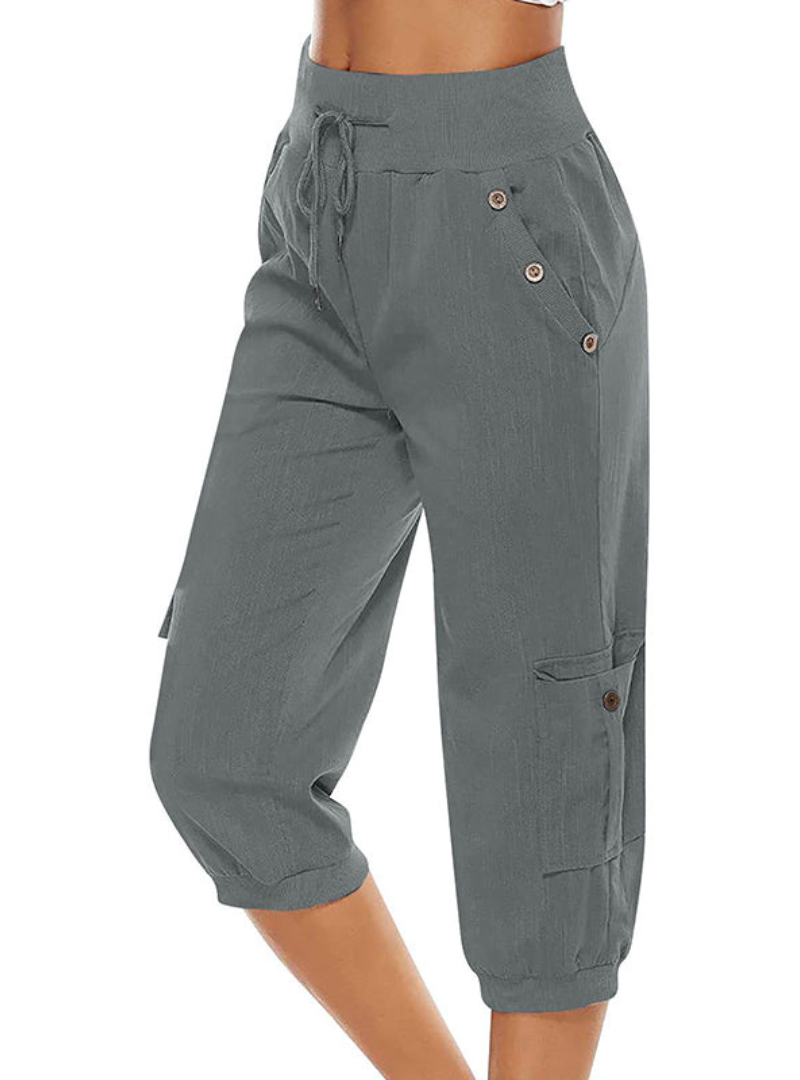 Valenzora | Women's High-Waisted Casual Trousers