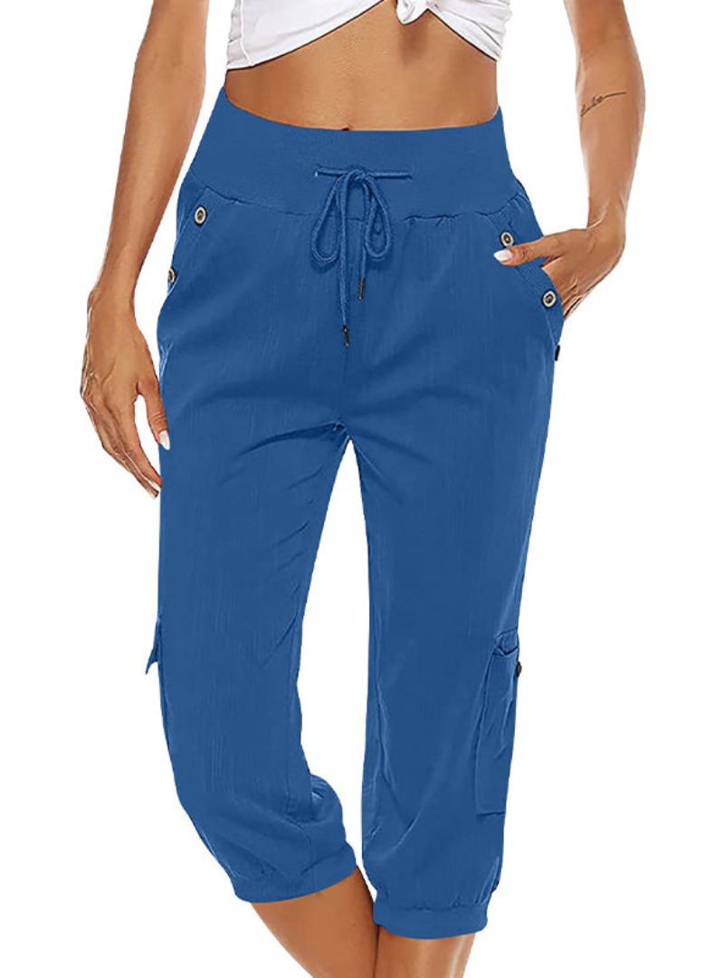 Valenzora | Women's High-Waisted Casual Trousers