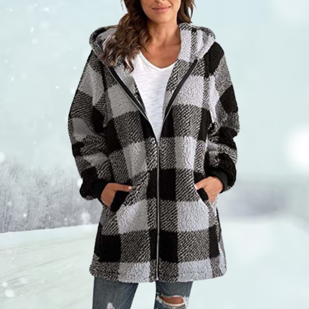 Valenzora | Women's Long Vest Black