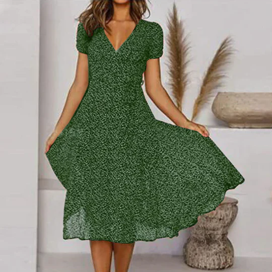 Valenzora | Airy midi dress, summer style