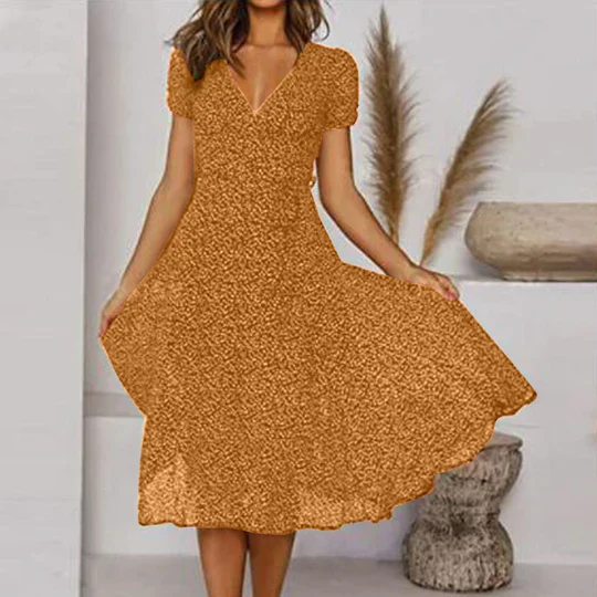 Valenzora | Airy midi dress, summer style