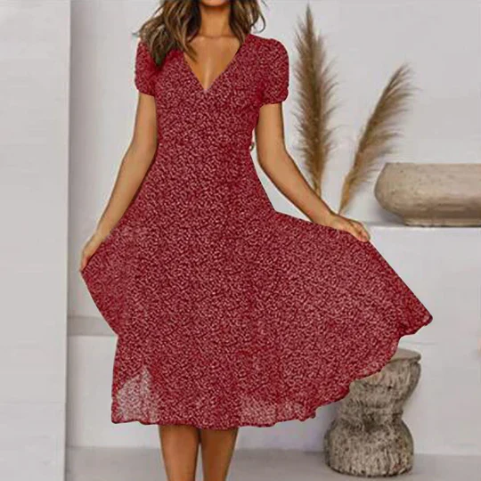 Valenzora | Airy midi dress, summer style