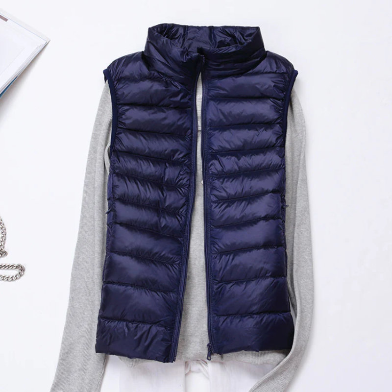 Valenzora | Women's Lightweight Quilted Jacket Sleeveless Vest