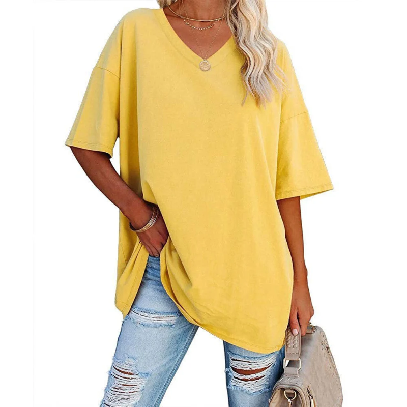 Valenzora | Damen-Shirt große Größen Schwarz