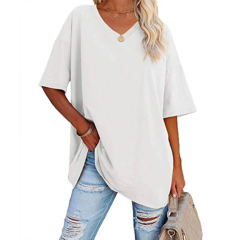 Valenzora | Damen-Shirt große Größen Schwarz