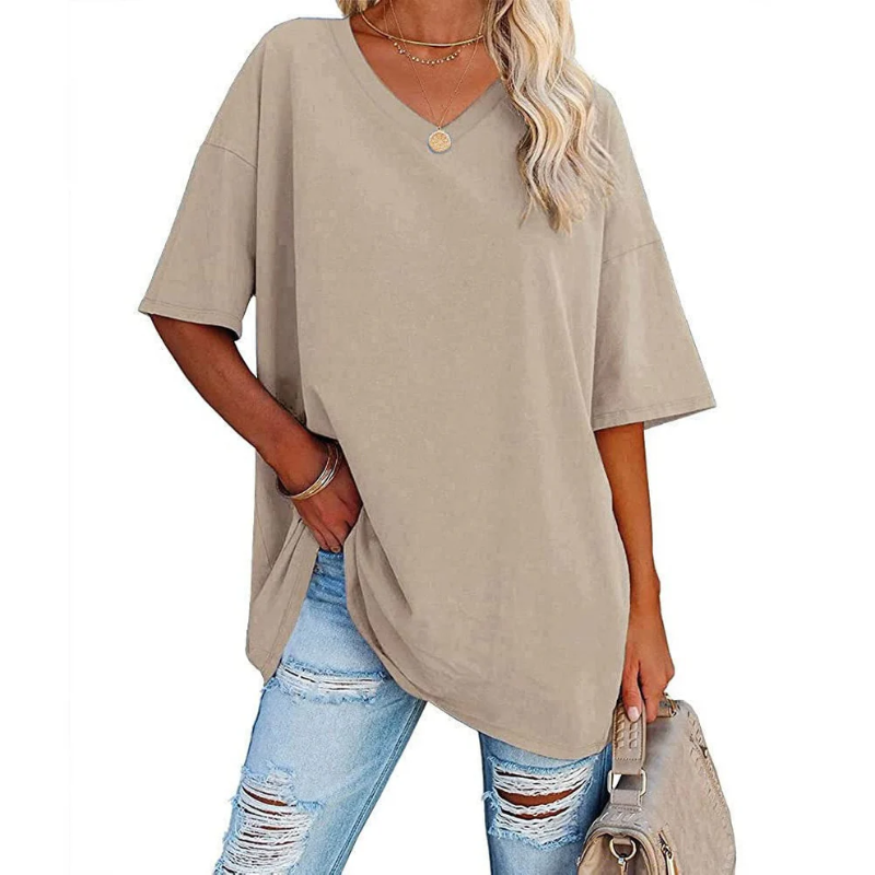 Valenzora | Damen-Shirt große Größen Schwarz
