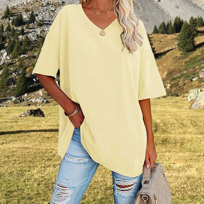 Valenzora | Damen-Shirt große Größen Schwarz
