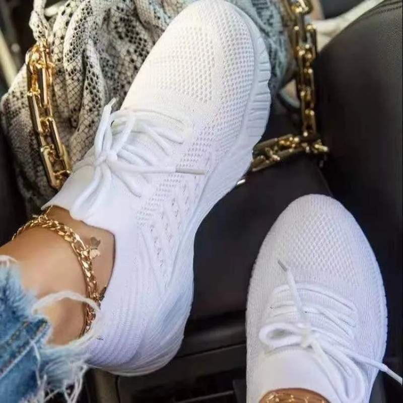Valenzora | Women's Black Sneakers, Fashionable Trainers