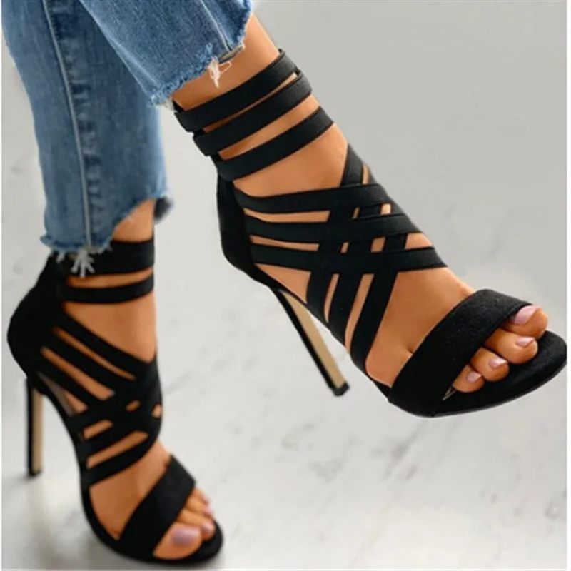 Valenzora | Women's Elegant Black Heels