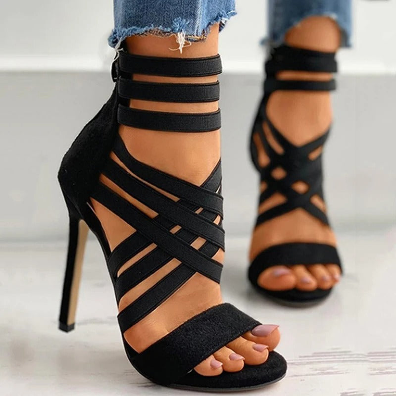 Valenzora | Women's Elegant Black Heels