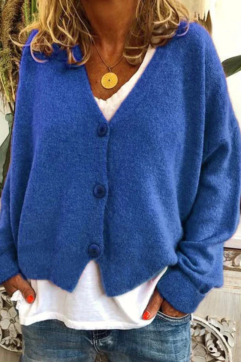 Valenzora | Women's Short Red Cardigan
