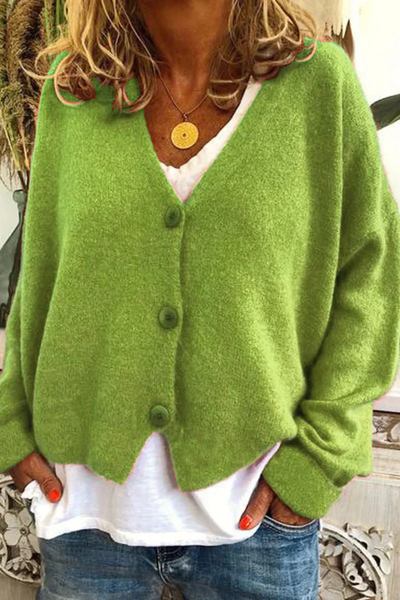 Valenzora | Women's Short Red Cardigan