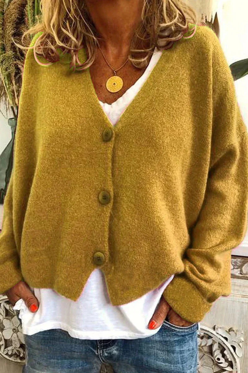 Valenzora | Women's Short Red Cardigan