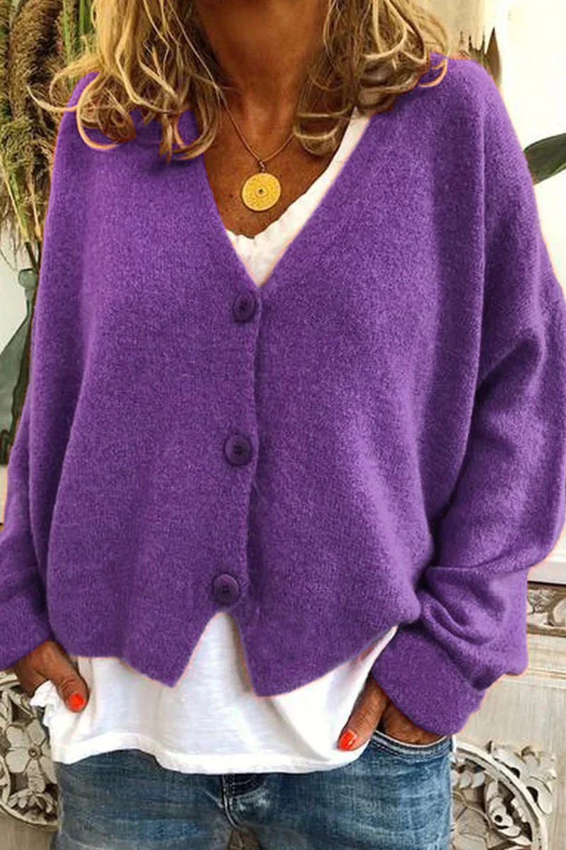 Valenzora | Women's Short Red Cardigan