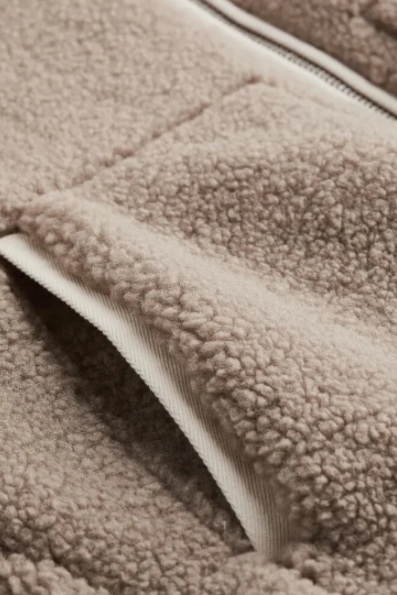 Valenzora | Women's Teddy Jacket White