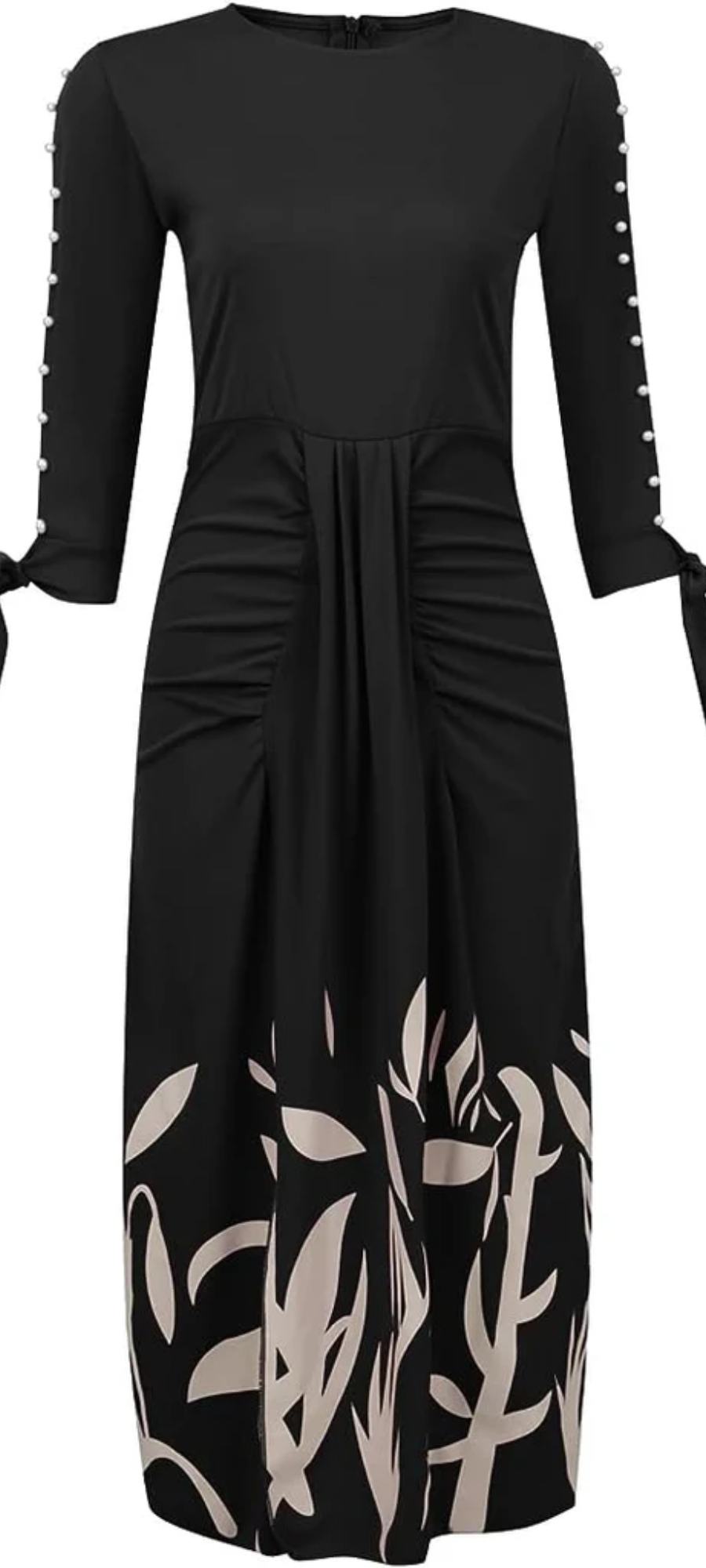 Valenzora | Festliches Midi-Wickelkleid Elegant