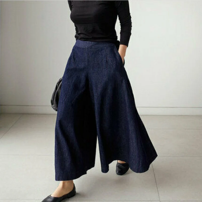 Valenzora | Women's Comfortable Wide Leg Trousers Stylish