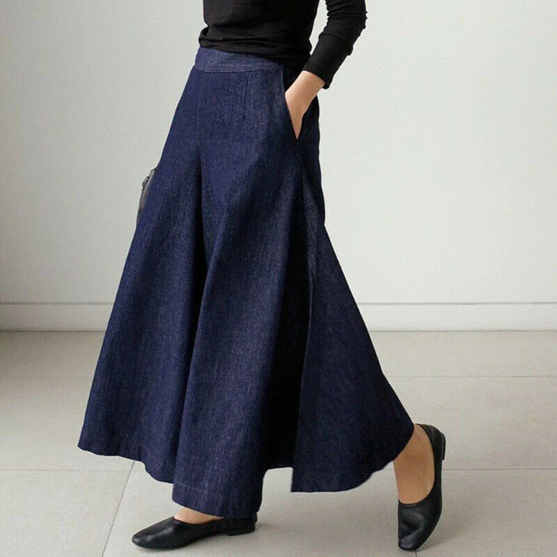 Valenzora | Women's Comfortable Wide Leg Trousers Stylish