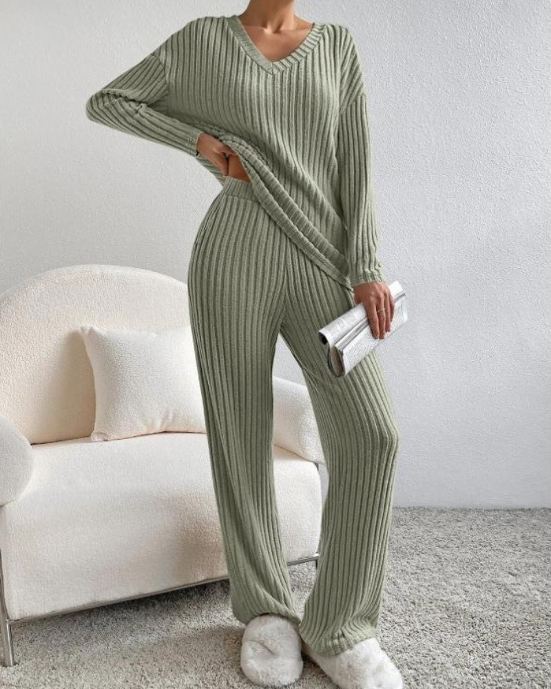 Valenzora | Women's Two-Piece Loungewear Set