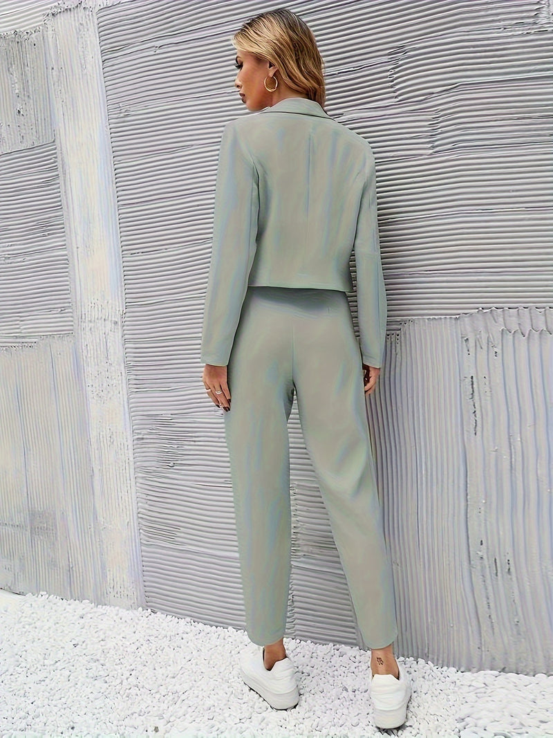 Valenzora | Classic two-piece blazer set for women