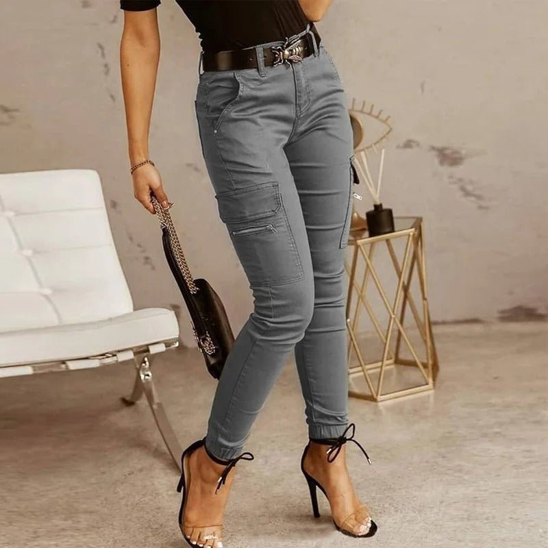 Valenzora | Trendige Cargo-Jeans für Damen – modern und bequem