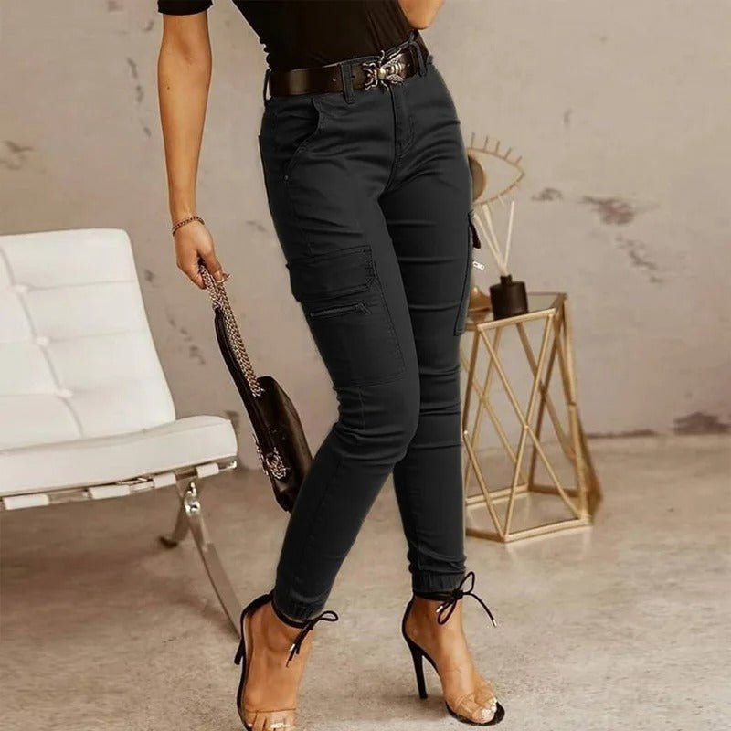 Valenzora | Trendige Cargo-Jeans für Damen – modern und bequem