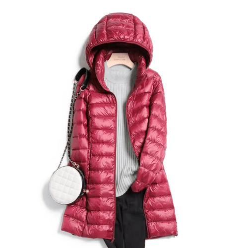 Valenzora | Ultraleichte Herbstjacke mit Kapuze, Wasserabweisende Jacke