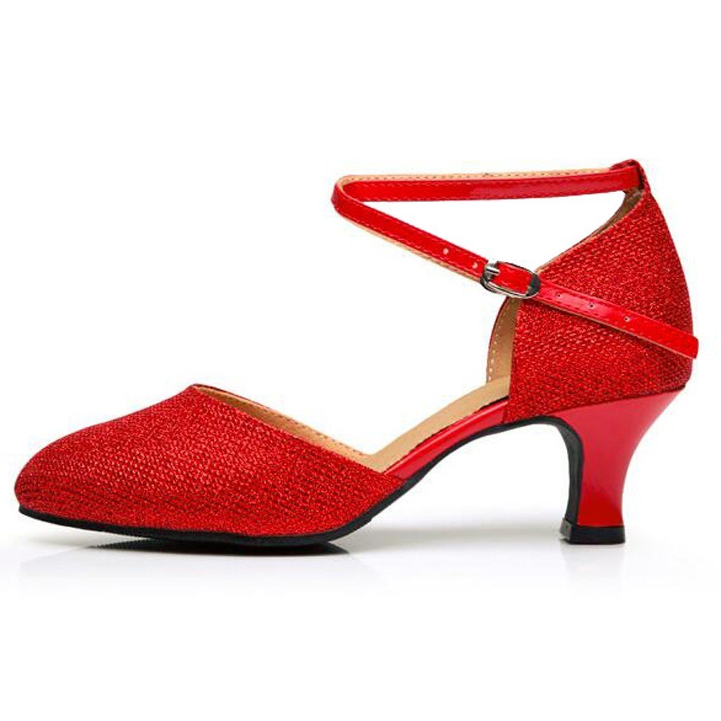Valenzora | Tanzende Pailletten Weiche Sohle High Heels