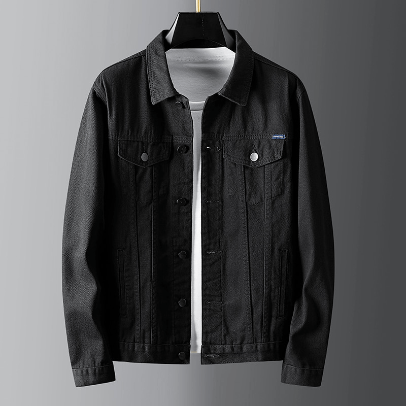 Valenzora | Denim jacket, classic button-up, chest and welt pockets, robust casual wear