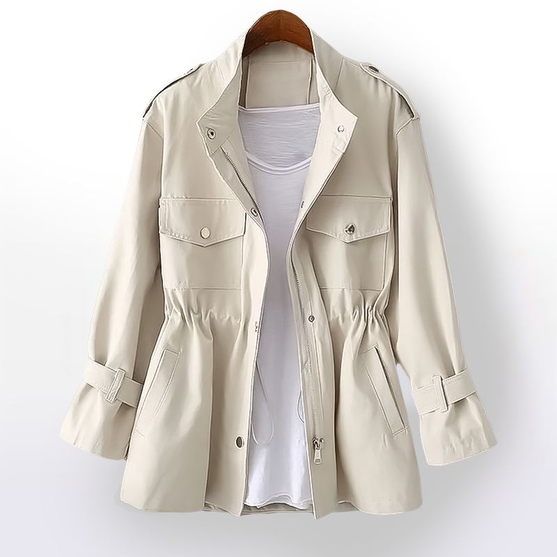 Valenzora | Water-repellent women's jacket made of waxed cotton