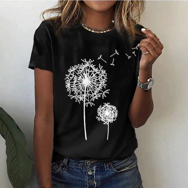Valenzora | Elegantes Löwenzahn-Shirt